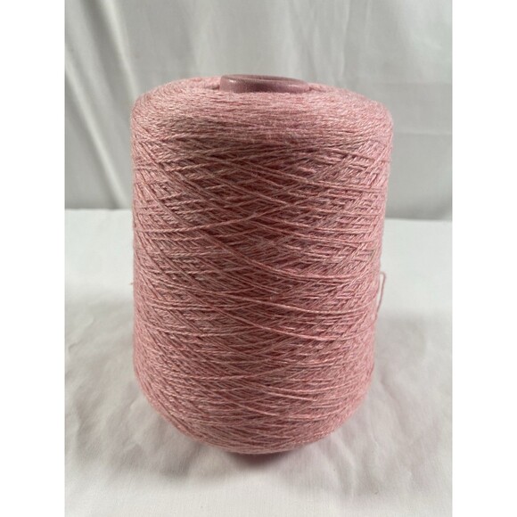 Cone Yarn Pink White Mix 460g #368 READ - Picture 1 of 4